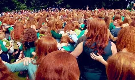 Thousands Of Redheads Celebrate At Annual Festival World Business