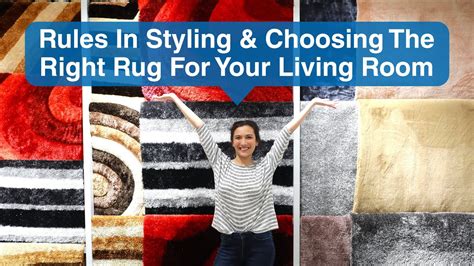 Rules In Styling And Choosing The Right Rug For Your Living Room Mf