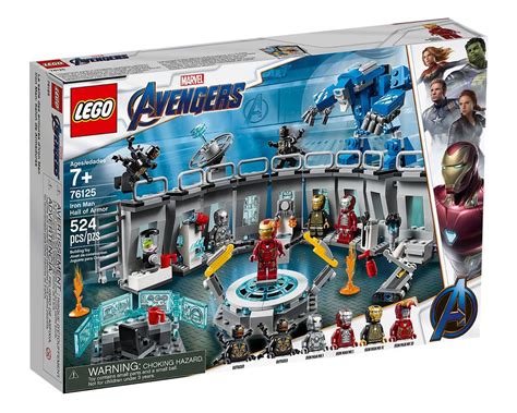 Lego Set 76125 1 Iron Man Hall Of Armour 2019 Super Heroes Avengers