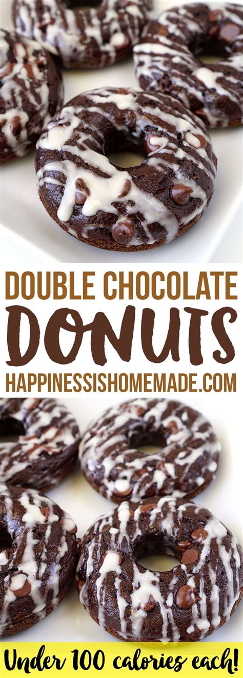 Here are 100 dessert recipes that all clock in at under 100 calories. Healthy Double Chocolate Zucchini Donuts Under 100 ...