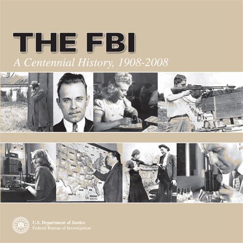 The Fbi A Centennial History 1908 2008 — Fbi