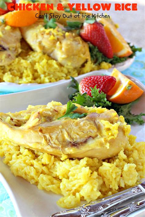 黄変米 ouhenmai) refers to three kinds of rice grains contaminated with different strains of penicillium fungi—yellow rice (p. Chicken and Yellow Rice - Can't Stay Out of the Kitchen