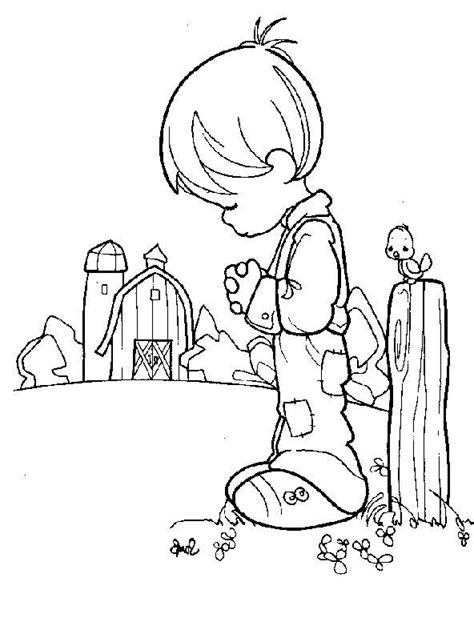 Precious Moments Nativity Scene Coloring Page Coloring Pages