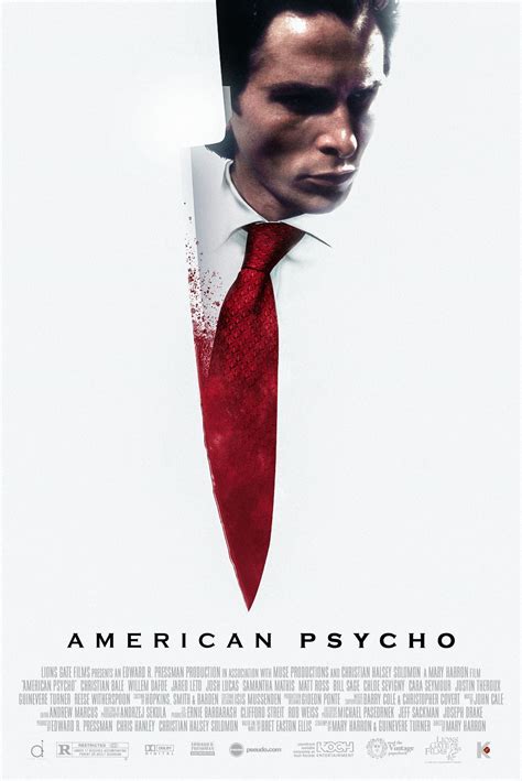With each day, he dives deeper into his violent and intense fantasies. American Psycho - PosterSpy
