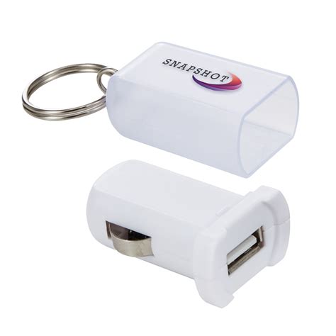 Mini Car Charger Keychain