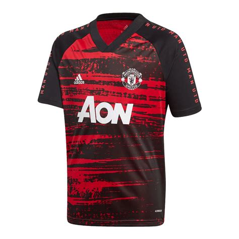2021 Mancehster United Redandblack Training Shirt Manchester United