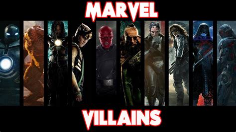 Marvel Heroes And Villains Names