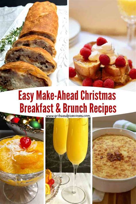 Easy Make Ahead Christmas Breakfast And Brunch Recipes