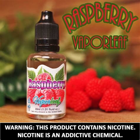 Raspberry — Vaporleaf Raspberry Vape Juice Juice