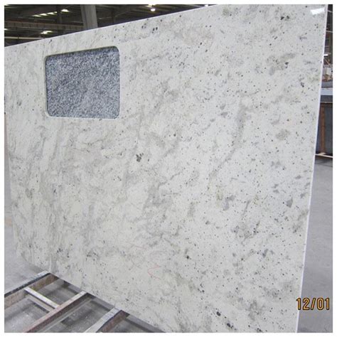 China Customized Andromeda White Granite Countertops Suppliers Factory