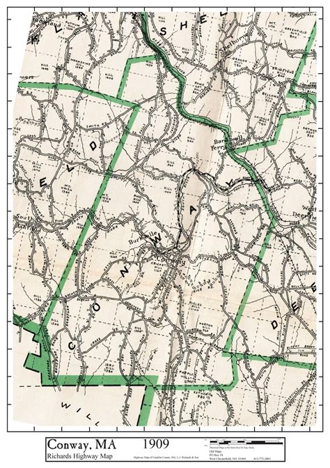 Historic Maps Of Conway