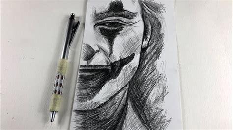 Joker Face Easy Pencil Sketch Joker Drawing It S Very Easy Art Tutorial