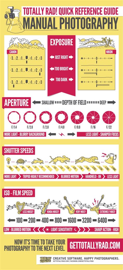 Photography Cheat Sheets Amazing Tips For Brilliant Photos Hand