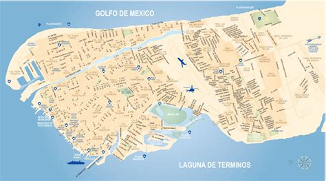 Mapas de Ciudad del Carmen