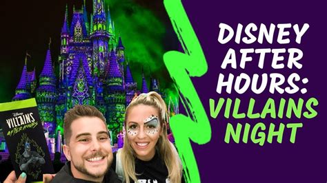 Disney After Hours Villains Night Youtube