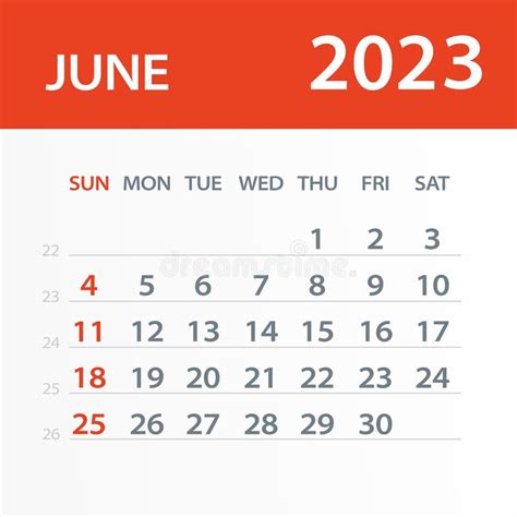 June 2023 Calendar Printable Calendar 2023 Planner 2023 Design Desk