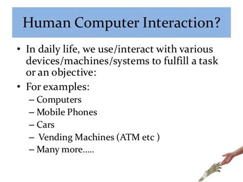 Human Computer Interaction Basics