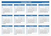 Semaine 1 2022 : dates, calendrier et planning hebdomadaire à imprimer