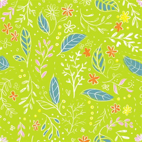 Bright And Bold Summer Floral Pattern Design On Behance