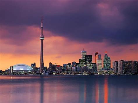 Toronto Skyline Wallpaper 4k Toronto Wallpaper Hd Wallpapersafari