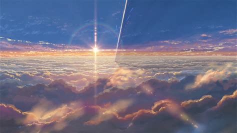 Makoto Shinkai Kimi No Na Wa Your Name Screencaps Kimi No Na Wa
