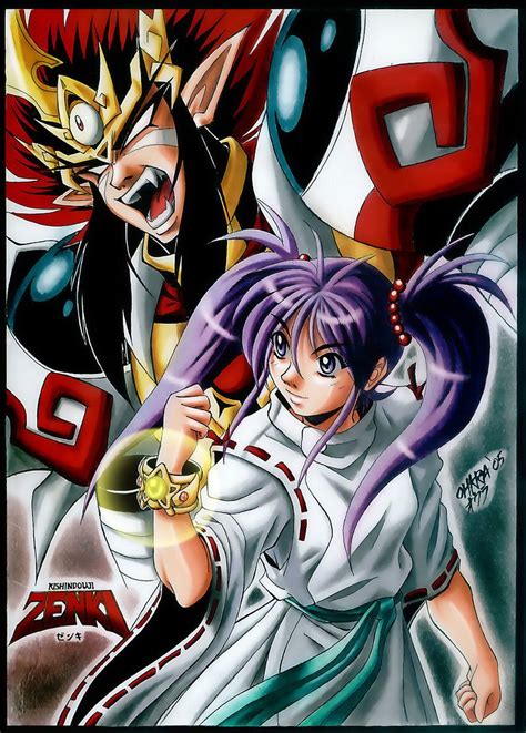 Zenki And Chiaki By Wolfhyde Zenki Anime Anime Love Old Anime Anime