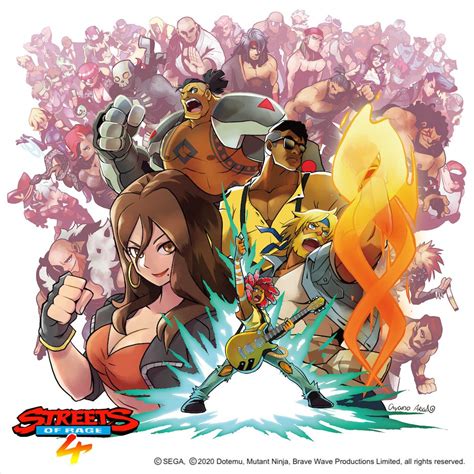Streets Of Rage 4 The Definitive Soundtrack Light In The Attic Records