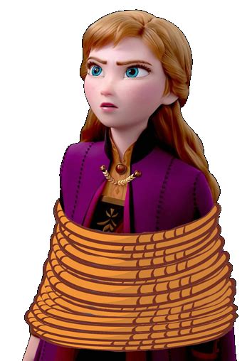 anna tied up render by adamhatson on deviantart