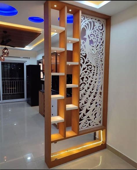 Partition Design For Drawing Room And Dinning Room Wall Partition