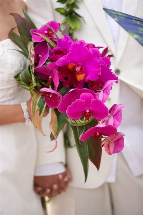 My Hawaiian Wedding Bridal Bouquet Hawaiian Wedding Flowers Floral Wedding Rustic Wedding
