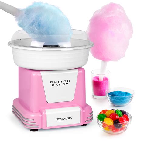 Nostalgia Pcm805pnk Retro Hard And Sugar Free Candy Cotton Candy Maker