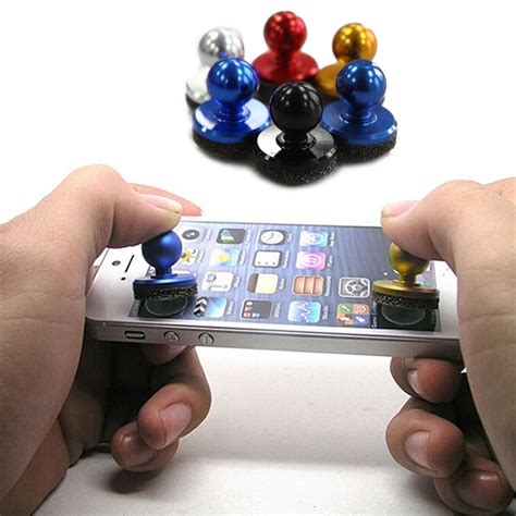 Mini Game Joystick Mobile Phone Physical Fling Joystick Touch Screen Rocker For Iphone4 Pads Hct
