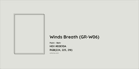 Behr Winds Breath Gr W06 Paint Color Codes Similar Paints And Colors