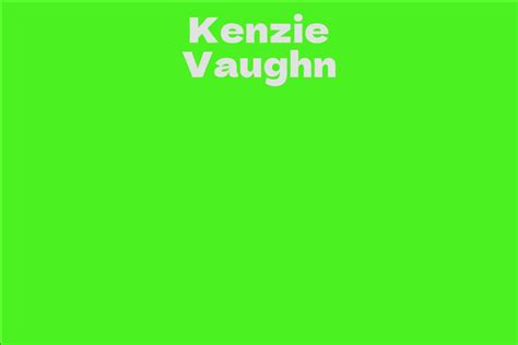 Kenzie Vaughn Telegraph