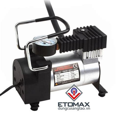 Máy Nén Khí Bơm Hơi Mini 12v Dụng Cụ Sáng Tạo Etomax