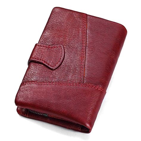 Genuine Leather Women S Wallet And Coin Purse With Rfid Protector