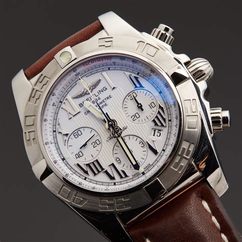 Breitling Chronomat Automatic Ab0110 Pre Owned Exceptional