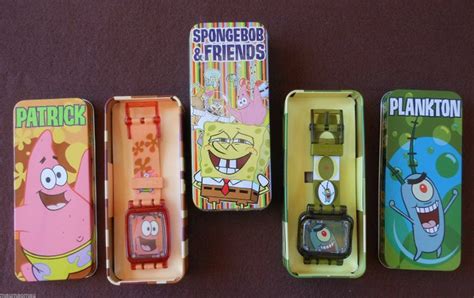 Spongebob And Simpsons 7x Wristwatches Watches Burger King