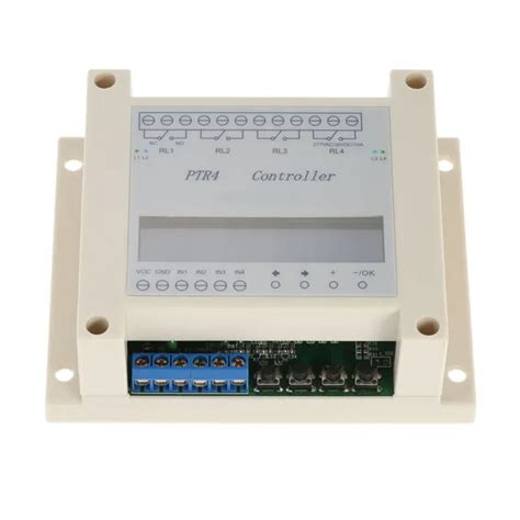 4 Channel Lcd Programmable Digital Timer Delay Relay Controller Module