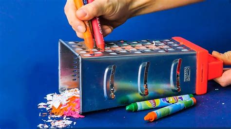 30 SURPRISING USES OF CRAYONS || Awesome Crafts by 5-Minute DECOR - YouTube