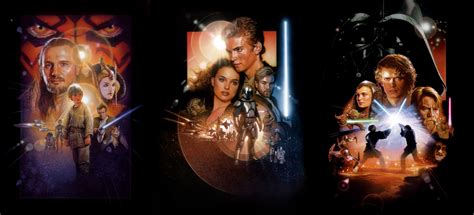 Star Wars Lucasverse — Poster Art Of The Star Wars Prequel Trilogy By