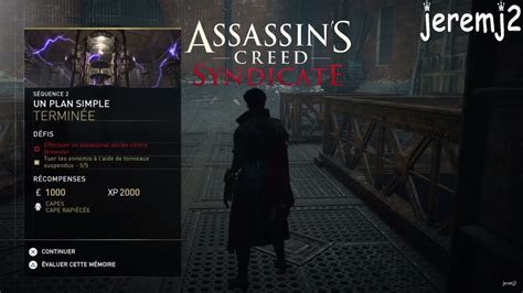 ASSASSIN S CREED SYNDICATE Séquence 2 Un plan simple YouTube