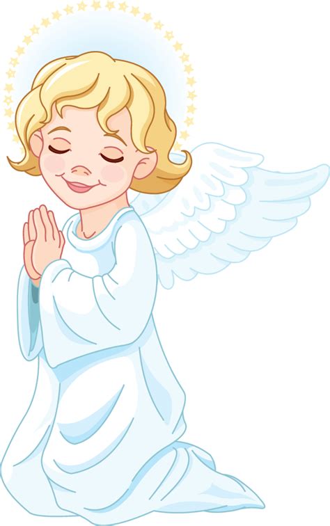 Praying Angel Clip Art Library Praying Angel Christmas Cartoons