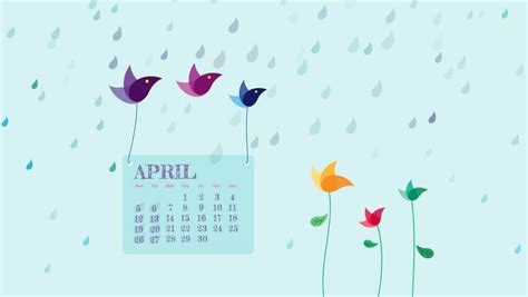 April 2021 Calendar Desktop Background Calendar Word Excel Calendar