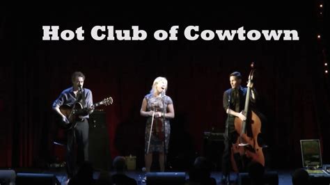 Hot Club Of Cowtown Youtube