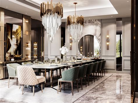 Luxury Dining Room On Behance