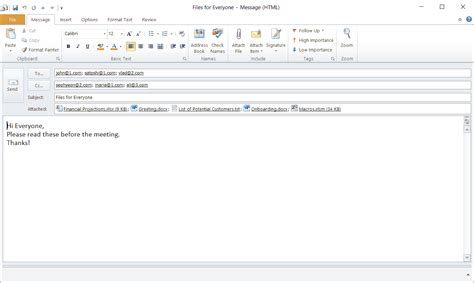 Using Excel Vba To Send Emails With Attachments