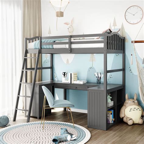 Bunk Beds With Desk Underneath Foter