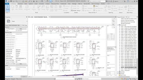 Shop Drawing Beam In Revit Youtube