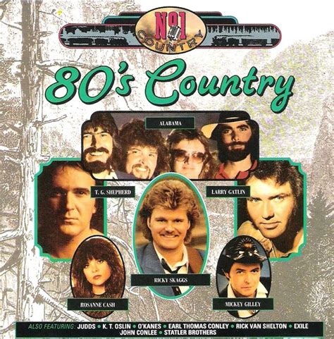 number 1 country 80 s country by various artists album country reviews ratings credits